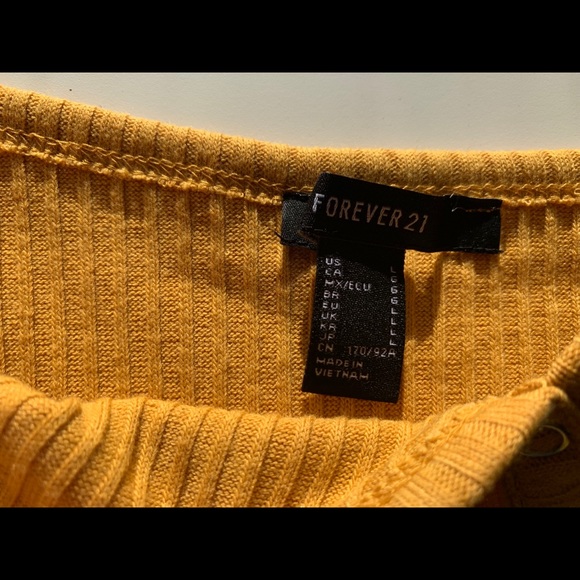 Forever 21 ribbed off-the-shoulder top - Picture 6 of 6